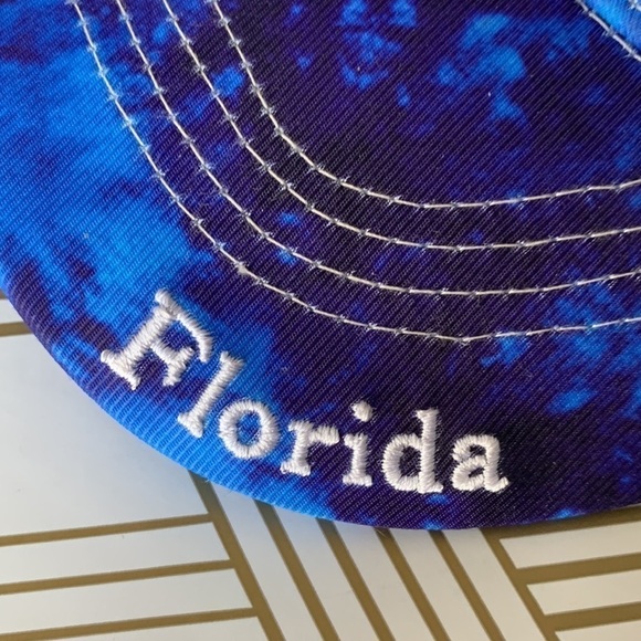 Blue Cap/Visor with Destin, Florida Design Size OS - Picture 7 of 8